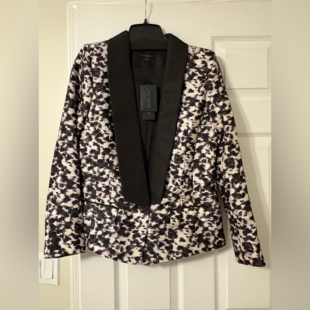Rachel Zoe Black Multi Blazer - BRAND NEW WITH TAGS